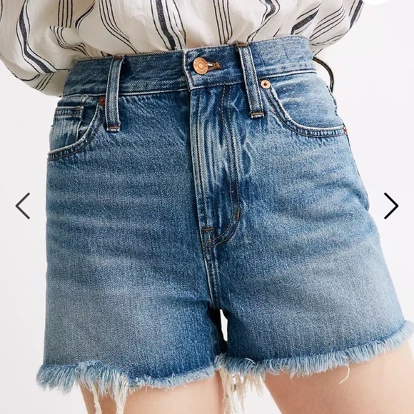 Madewell The Perfect Jean Short in Bergman Wash Vintage Inspired Sz 28 - Picture 1 of 12
